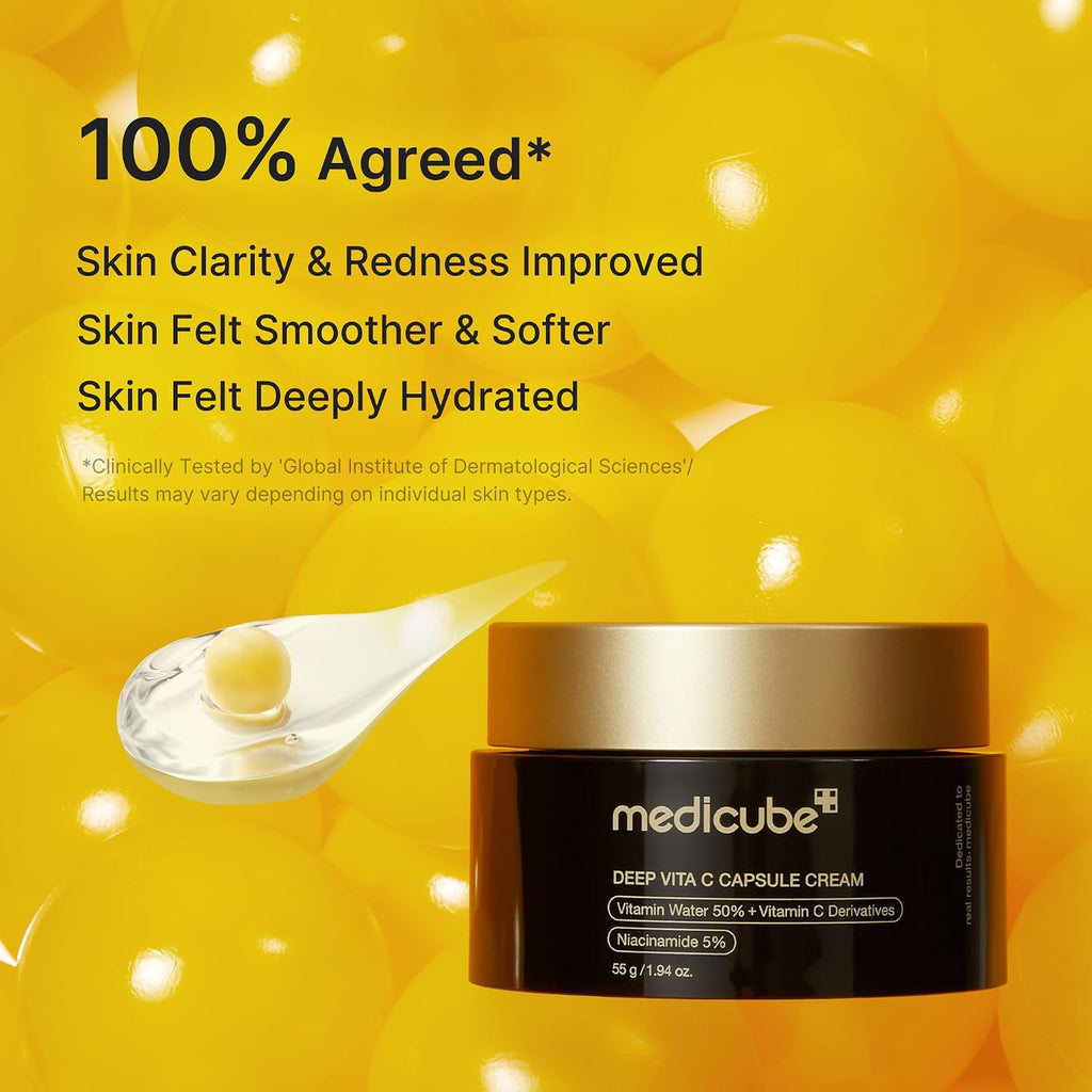 MEDICUBE - Deep Vita C Capsule Cream - 55G