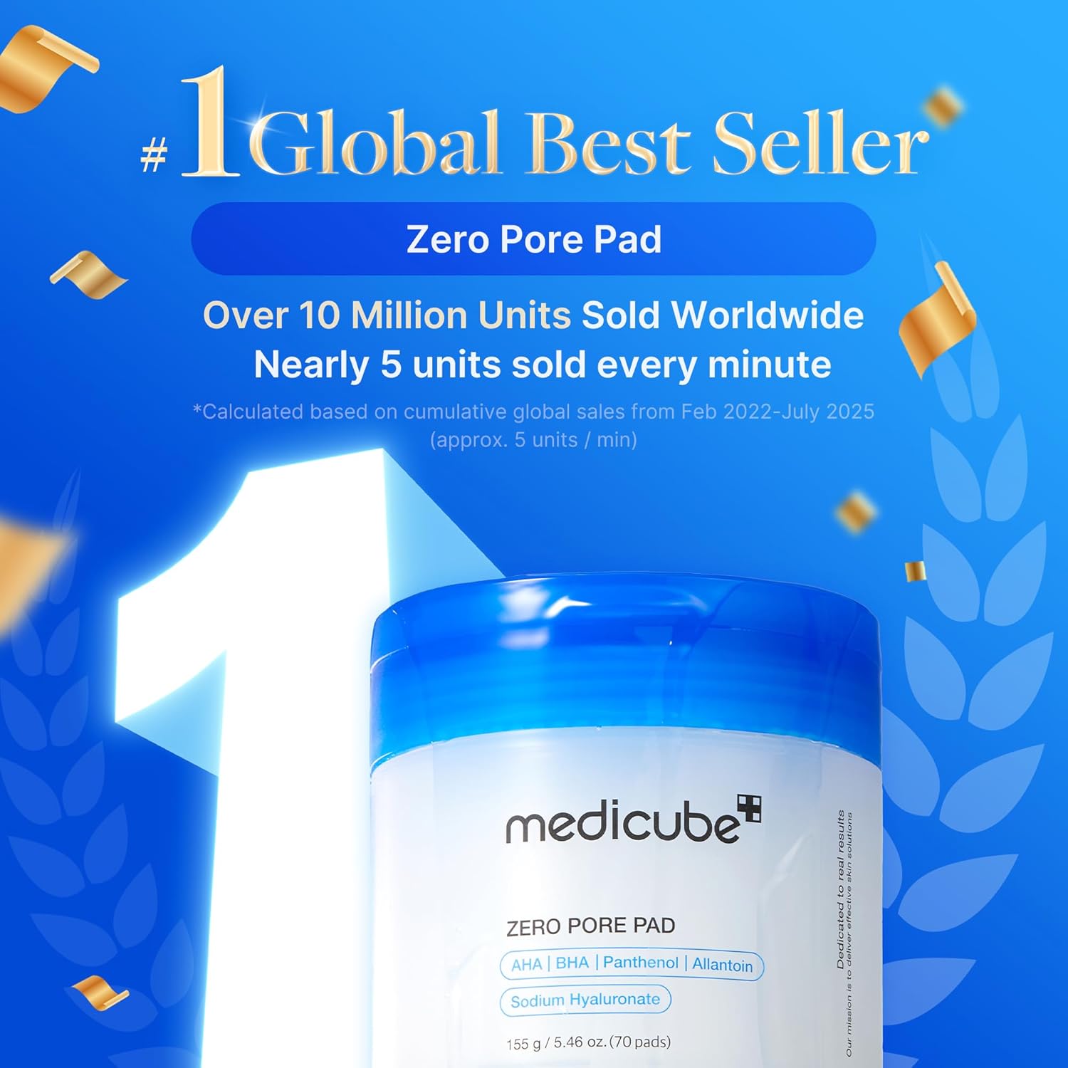 MEDICUBE - Zero Pore Pad (70 Pads) - 155 G