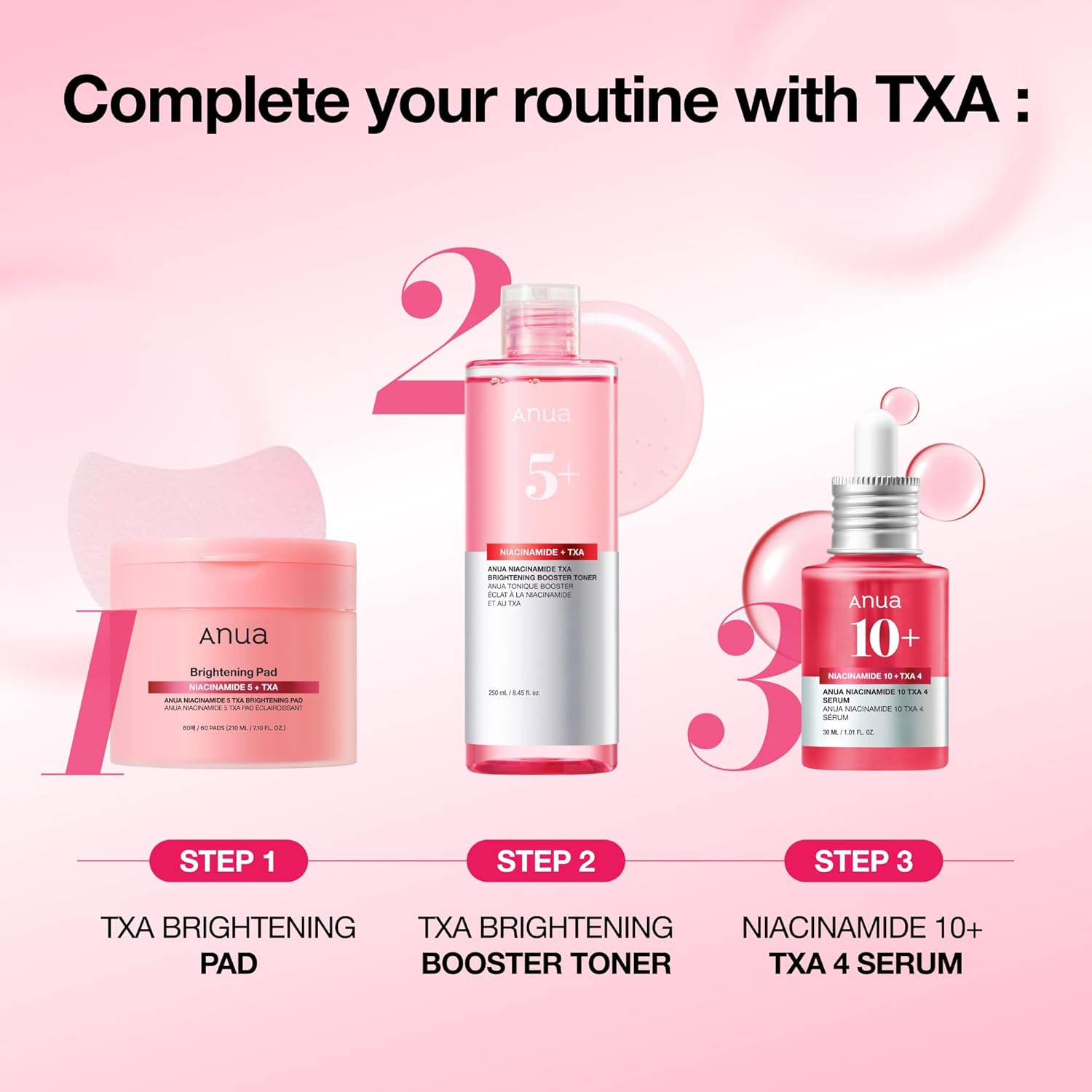 ANUA Niacinamide 10% + TXA 4% Dark Spot Correcting Serum